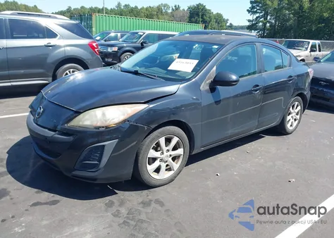 2010 Mazda Mazda3 I Touring z USA, uszkodzony, nr VIN JM1BL1SGXA1345421